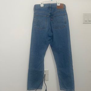 Levis 501 mom jeans